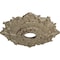 Ekena Millwork Riley Ceiling Medallion (Canopies up to 4 5/8"), 18"OD x 3 1/2"ID x 1 1/2"P, Gobi Desert Crackle CM18RLGDC - alternate 3